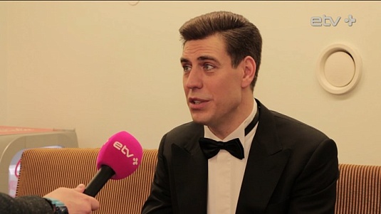 Дмитрий дал интервью эстонскому теле-каналу